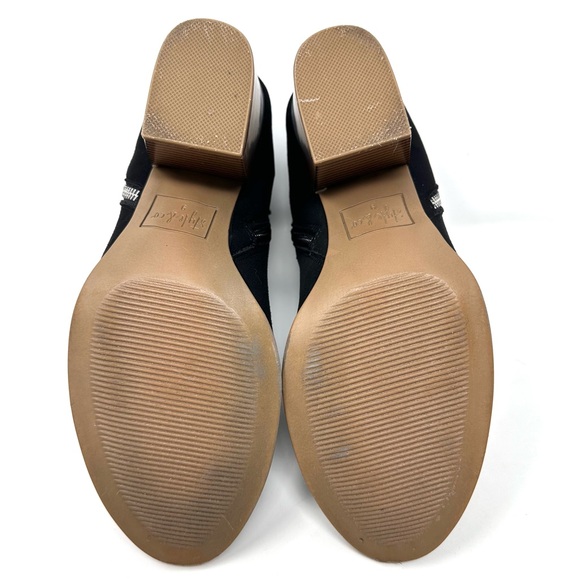 Style & Co Masrinaaf Women's Black Microsuede Ankle Booties - Picture 11 of 11